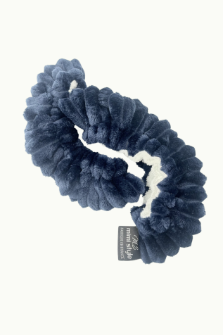 Protège-Lames Fourrure Bleu Marine