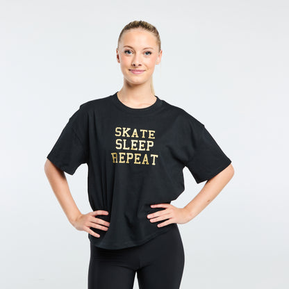 Tee shirt à message en coton Biologique