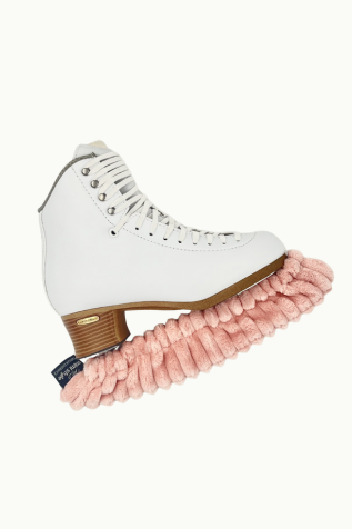 Protège-Lames Fourrure Rose Pale