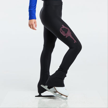 Pantalon de patinage - Biellmann Rose