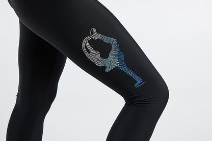 Pantalon de patinage - Biellmann Dégradé