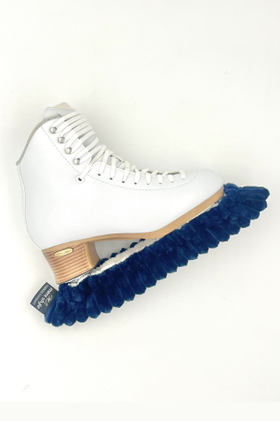 Protège-Lames Fourrure  Bleu Marine