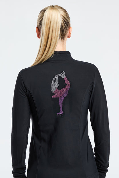 Veste technique de patinage - Biellmann Dégradé