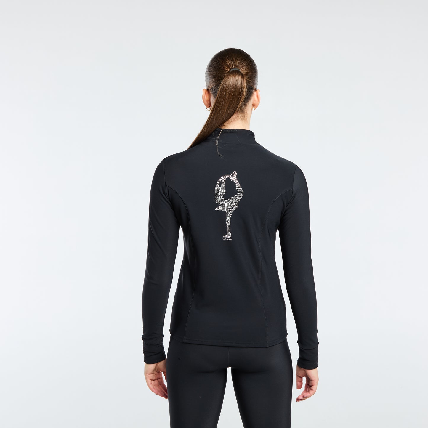 Veste technique de patinage - Biellmann Argent
